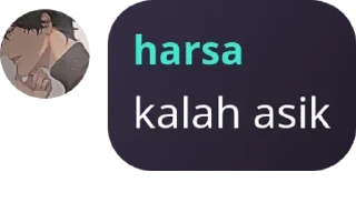 Sticker from harsa new