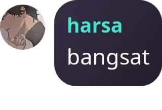 Sticker from harsa new
