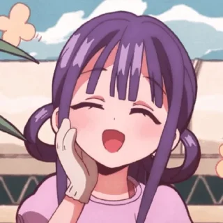 😄 emoji Aoi Akane Telegram sticker 8 of 12
