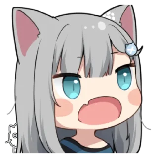 😯 emoji nachonekodayo Telegram sticker 6 of 32