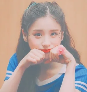 🎀 emoji Heejin | by : @Tikelnysun Telegram sticker 11 of 30