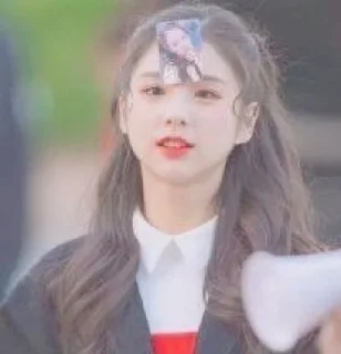 🎀 emoji Heejin | by : @Tikelnysun Telegram sticker 5 of 30
