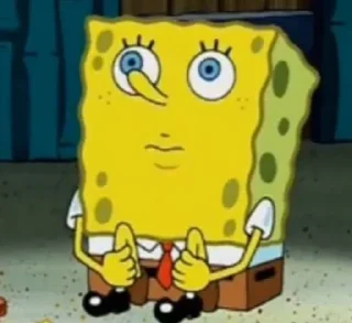 Sticker from :spongebob:: @stikerlandss