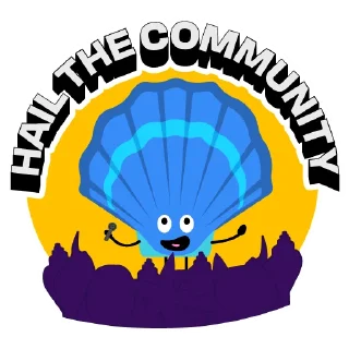 💪 emoji Scallop Stickers Telegram sticker 4 of 21