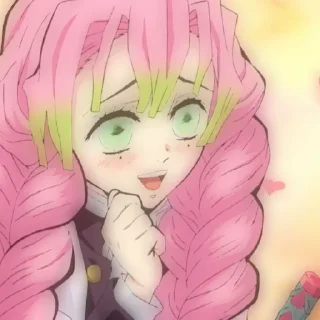 🎀 emoji Kanroji Mitsuri soft blur @lovepillarmitsuri Telegram sticker 21 of 27