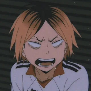 🍮 emoji Kenma kozume @TakahashiHelp Telegram sticker 9 of 30