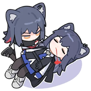 🥊 emoji 缄默小娜2 @zhaxia_cn Telegram sticker 12 of 80