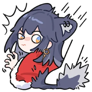 🤕 emoji 缄默小娜2 @zhaxia_cn Telegram sticker 11 of 80