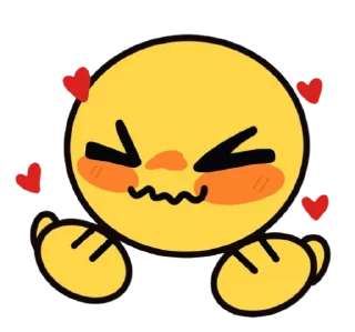 Sticker from ╰┈➤ Emoji. *. ⋆ @stickersbyvj