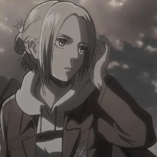 🗝 emoji Annie Leonhart — @yourtikel Telegram sticker 21 of 35