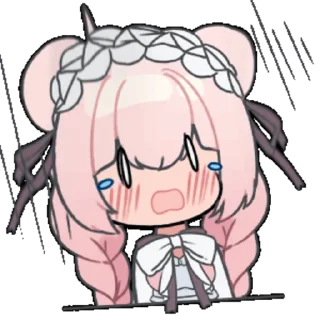 😱 emoji 花花的画作 @zhaxia_cn Telegram sticker 20 of 32