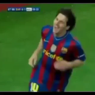 Sticker from Lionel Messi · GOAT @Yowaimeoww