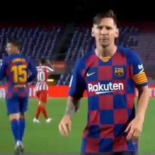 Sticker from Lionel Messi · GOAT @Yowaimeoww
