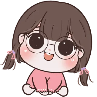 🥟 emoji ❲ ⎙ @crmll06 ❳ chubby girl : pumpum Telegram sticker 19 of 40