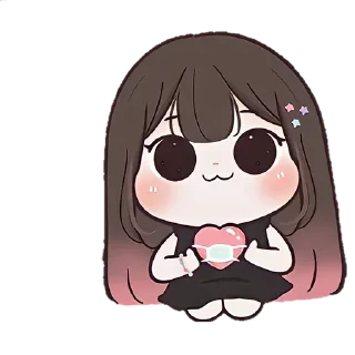 🧺 emoji ❲ ⎙ @crmll06 ❳ chubby girl ashpink Telegram sticker 12 of 40