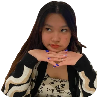🫥 emoji patty qt Telegram sticker 14 of 33