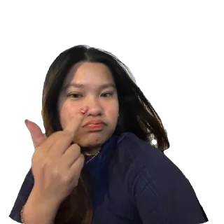 🫥 emoji patty qt Telegram sticker 16 of 33