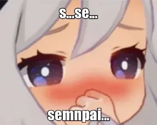 😳 emoji Kawaii peck by @callmesenpaibish Telegram sticker 24 of 52