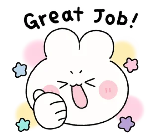 🐇 emoji ₍ Pᥲrfᥲiᴛ : E᥎ᥱryɗᥲy ₎ ˚₊· ♡ @mewsticks Telegram sticker 8 of 40