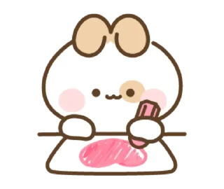 🐰 emoji @ikmut Telegram sticker 6 of 23