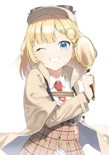 🕵‍♀ emoji Watson amelia @lemonietime Telegram sticker 10 of 36