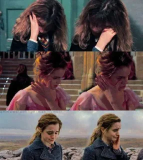 😢 emoji Emma Watson Telegram sticker 17 of 25
