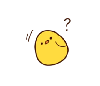 😯 emoji Cheerful Chick | @cutestickers4you Telegram sticker 6 of 40