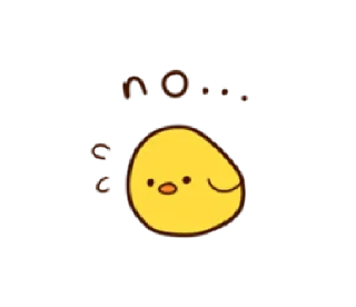 Sticker from Cheerful Chick | @cutestickers4you