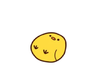 🙂 emoji Cheerful Chick | @cutestickers4you Telegram sticker 16 of 40