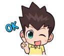 👌 emoji Cheerful Erv @tikelku Telegram sticker 13 of 76