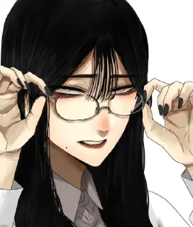 🕶 emoji һ᥆sһі sᥲᥒ Telegram sticker 10 of 18
