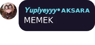 Sticker from Sticker Pack ᴛᴀᴍɪッ