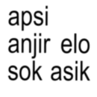 Sticker from punya caca
