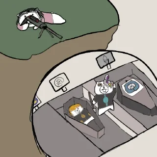 😎 emoji 摸摸熊：股癌台、美股、薯條 專欄 Telegram sticker 16 of 120