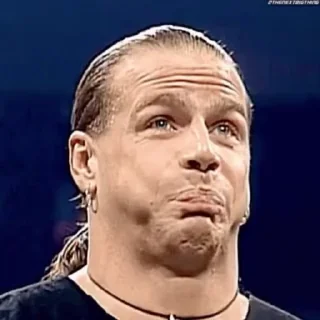 🤣 emoji HBK Shawn Michaels @CollectWweAthletesBot Telegram sticker 13 of 34