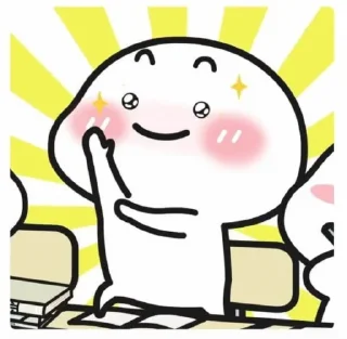 ✋ emoji Quby 🍃🌸 @Opstickerpacks 🌟💖 Telegram sticker 19 of 63