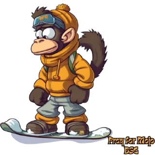 🏂 emoji Mojo BSC Telegram sticker 21 of 35