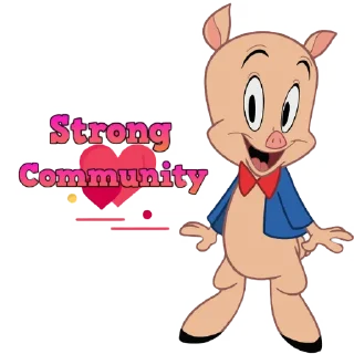 💪 emoji Porky Bsc Telegram sticker 9 of 9