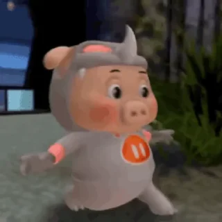 🐷 emoji 猪皮恶霸🐷 @HRfrog Telegram sticker 6 of 40