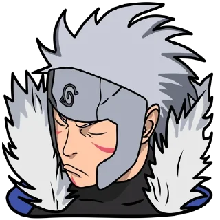😕 emoji Naruto Telegram sticker 20 of 120