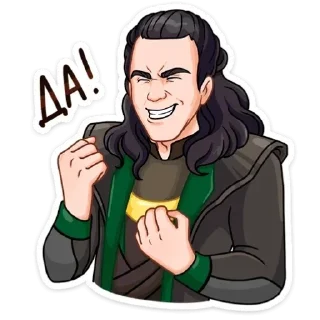 😝 emoji Loki Telegram sticker 19 of 30