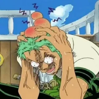 😂 emoji One piece meme @AnimeSticker999 Telegram sticker 6 of 32