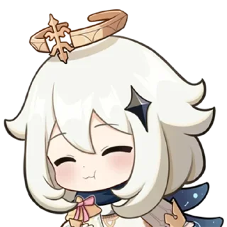 😋 emoji 派蒙酱☆ @pmmur Telegram sticker 24 of 109