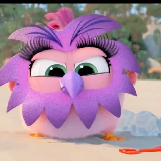 Sticker from angry bird by @fotbarpi