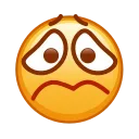 😔 emoji ᯤ @MaximXStickers Telegram sticker 21 of 50
