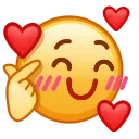 🥰 emoji ᯤ @MaximXStickers Telegram sticker 7 of 50
