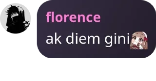 Sticker from florence ᴘᴀᴄᴋ Vol.1