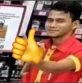 👍 emoji ampun pisan kang Telegram sticker 6 of 76