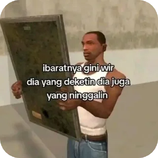 😓 emoji ALE YANG BUAT Telegram sticker 5 of 47