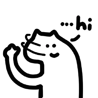 Sticker from 什么猫1-5(@whatcccat)